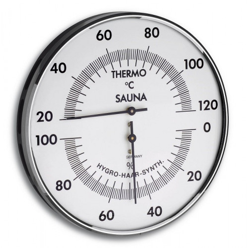 Bastutermometer Hygrometer dia 132