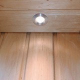6x LED downlight för bastu med drivdon