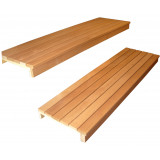 Al 28x90x2100 mm för bastulav, vacker skön yta, webbpris avser en bräda