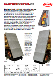 Broschyr Misa Laavu Combi bastuaggregat